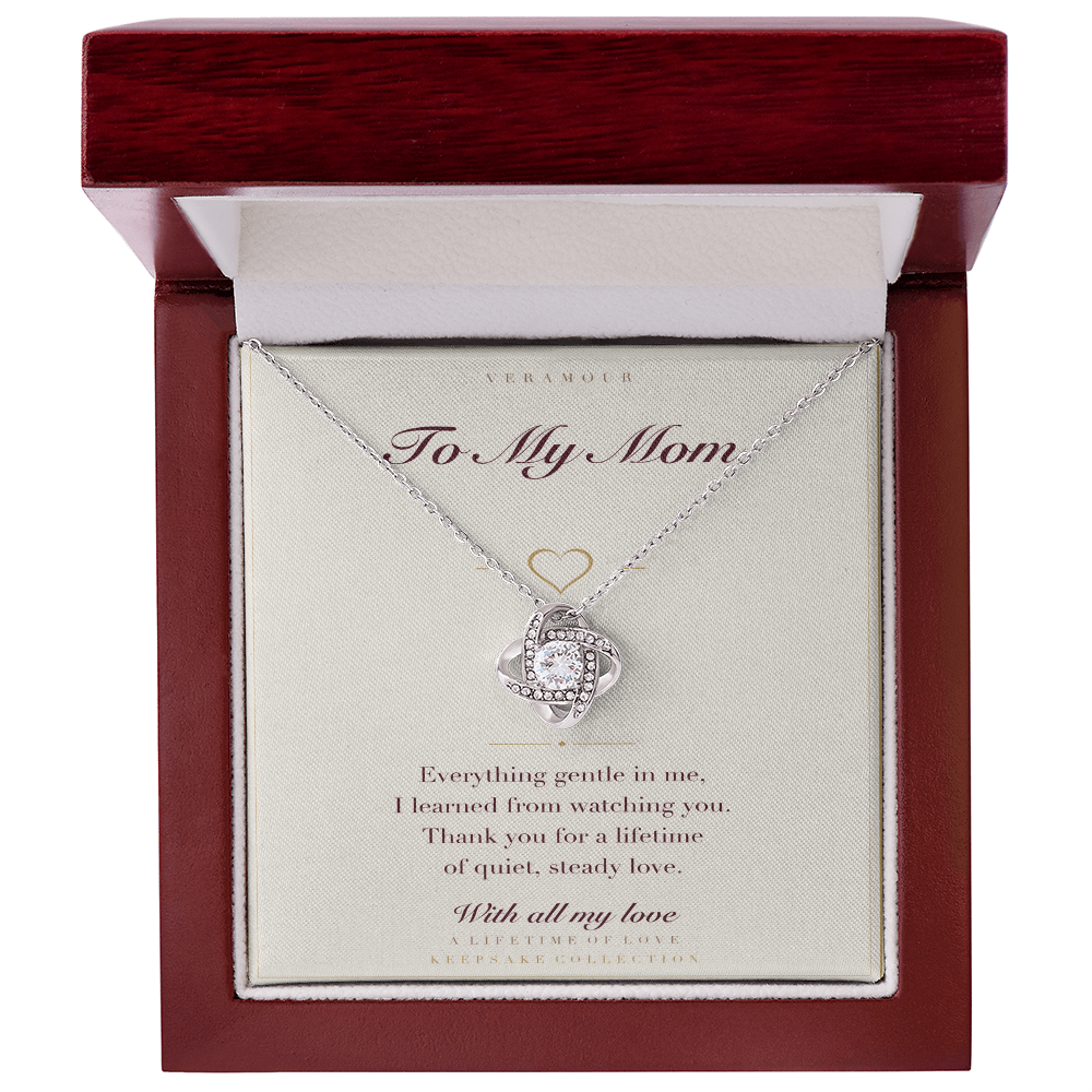 To My Granddaughter personalized keepsake necklace by Veramour